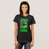 T-shirt Network Security Specialist & Cyber Warrior (Devant entier)