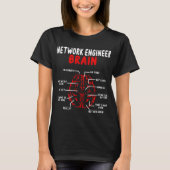 T-shirt Network Systems Engineer Brain Network Engineering (Devant)