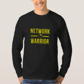 T-shirt Network Warrior Gold Engineering Tee (Devant)