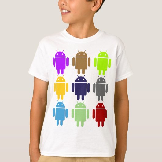 T-shirt Neuf insecte Droids (humour multiple androïde de (Devant)