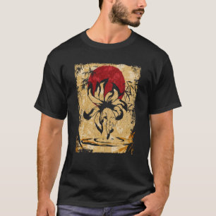 T-shirt Neuf Tend Fox Japonais Retro 9