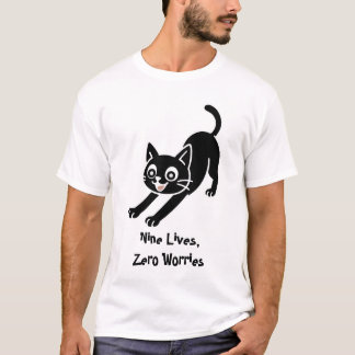 T-shirt Neuf Vies, Zéro Inquiétudes