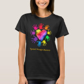 T-shirt Neuralgie Trigeminal Hands Trigeminal Ne (Devant)