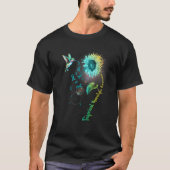 T-shirt Neuralgie trigeminal Tournesol Hummingbird T Chemi (Devant)