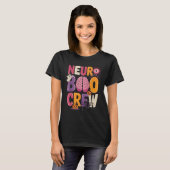 T-shirt Neuro Boo Crew Halloween Anatomical Brain Anatomy (Devant entier)