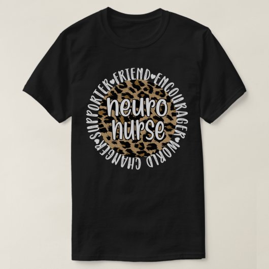 T-shirt Neuro Infirmière Cadeau Neurologie Neurosciences i (Design devant)