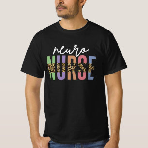 T-shirt Neuro Infirmière Cheetah infirmière RN cadeaux d'a