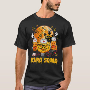 T-shirt Neuro Squad Infirmière Citrouille Ghost Scary Hall