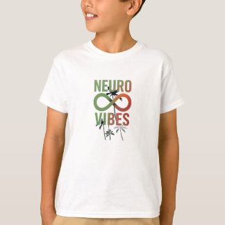T-shirt Neuro Vibes Symbole d'infini de la neurodiversité