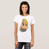 T-shirt Neurodivergent Pop Art - Open Mind Marilyn Style (Devant entier)