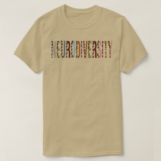 T-shirt Neurodiversité18 (Design devant)