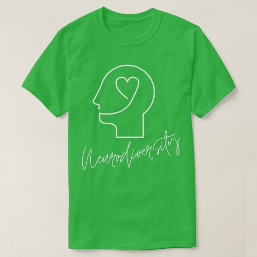 T-shirt neurodiversité 17 (Design devant)