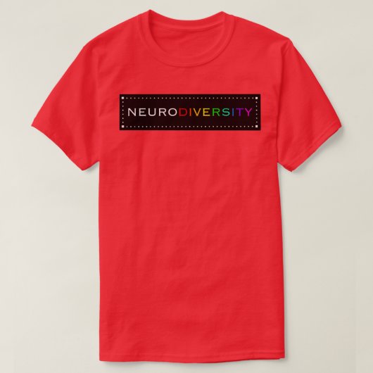 T-shirt Neurodiversité 26 (Design devant)