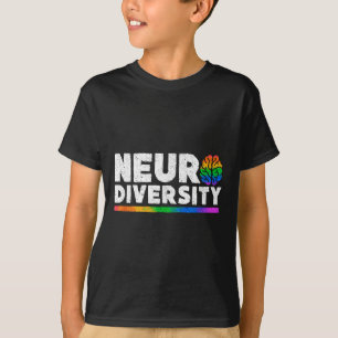 T-shirt Neurodiversité Autisme Et Sensibilisation À La San