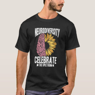 T-shirt Neurodiversité Célébrer Le Spectre Autisme