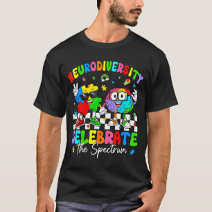 T-shirt Neurodiversité cerveau autisme sensibilisation asd
