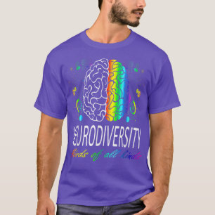 T-shirt Neurodiversité Chemise Autisme spectre ASD TDAH pl