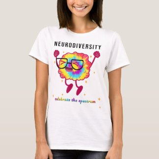 T-shirt Neurodiversité Chemise Autiste Acceptation Autisme