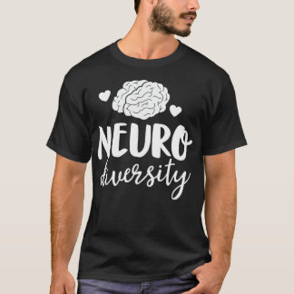 T-shirt Neurodiversité Enseignant spécial Cerveau SP