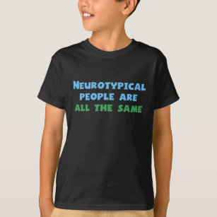 T-shirt Neurodiversité Humour drôle Aspie Autisme enfants