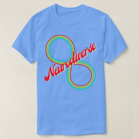 T-shirt Neurodiversité infinie (Design devant)