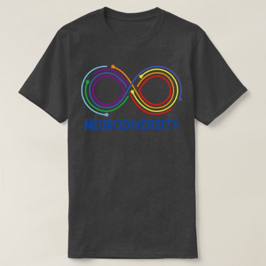 T-shirt Neurodiversité Mikado jaune (Design devant)