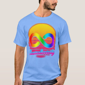 T-shirt Neurodiversité rétro