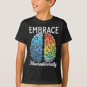 T-shirt Neurodiversité Sensibilisation à la santé mentale