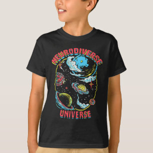T-shirt Neurodiversité Univers Neurodiversité Embrasser Ad