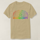 T-shirt Neurodiversité Version simplifiée (Design devant)