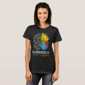 T-shirt Neurodiversity Celebrate The Spectrum Autism Suppo (Devant entier)