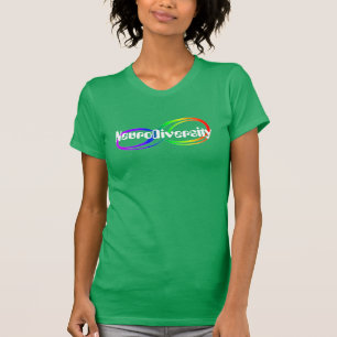 T-shirt NeuroDiversity Rainbow Infinity Shirt