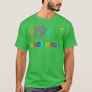 T-shirt Neurodiversity Sensibilisation sur l'autisme TDAH 