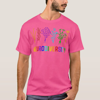 T-shirt Neurodiversity Sensibilisation sur l'autisme TDAH 
