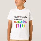 T-shirt Neurodiversity Welcome (Devant)