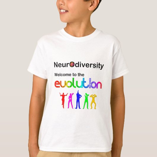 T-shirt Neurodiversity Welcome (Devant)