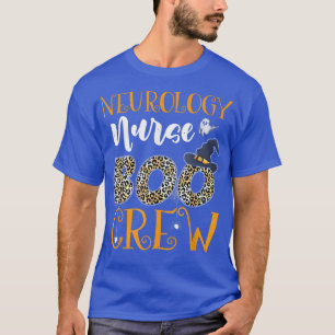 T-shirt Neurologie Infirmière Boo Crew Effrayer Halloween