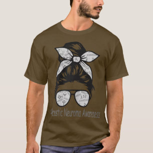 T-shirt Neurome acoustique conscience Messy Bun