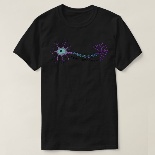 T-shirt Neuron Oh SYNAP Oh snap (Design devant)