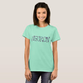 T-shirt Neuron Violet (Devant entier)