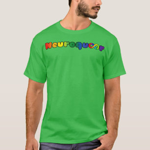 T-shirt Neuroqueer lgbt gay rainbow flag infinity neurodiv