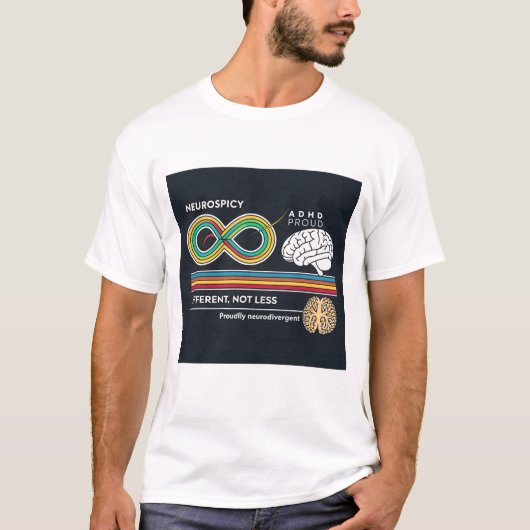 T-shirt "Neurospicy Pride - Autisme adulte et sensibilisat (Devant)