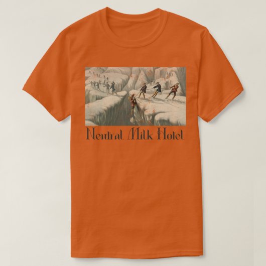 T-shirt Neutral Milk Hotel Original Post Punk Fan Design 2 (Design devant)