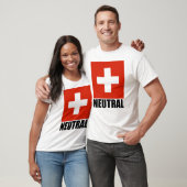 T-shirt NEUTRE (de drapeau suisse) (Unisexe)