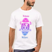 T-shirt Neuvième 9e anniversaire du mariage poterie tradit (Devant)