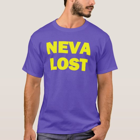T-SHIRT NEVA PERDU ! (Devant)