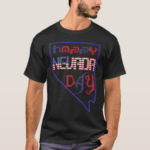 T-shirt Nevada Accueil Bonne Fête du Nevada Halloween