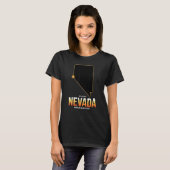 T-shirt Nevada America State Annular Solar Eclipse 2023 As (Devant entier)