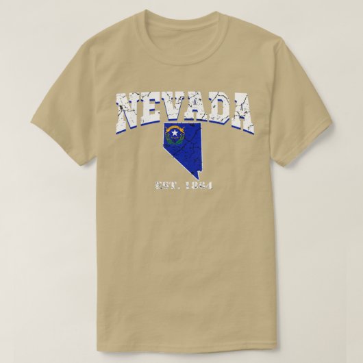T-shirt Nevada est (Design devant)