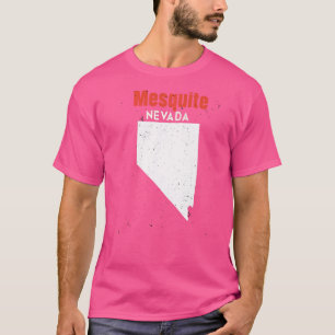 T-shirt Nevada États-Unis Amérique Voyage Nevadan Mesquite